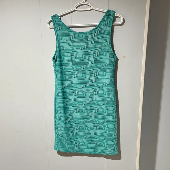 Teal Mini Dress - Picture 4 of 4